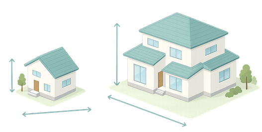 戸建てのイラスト